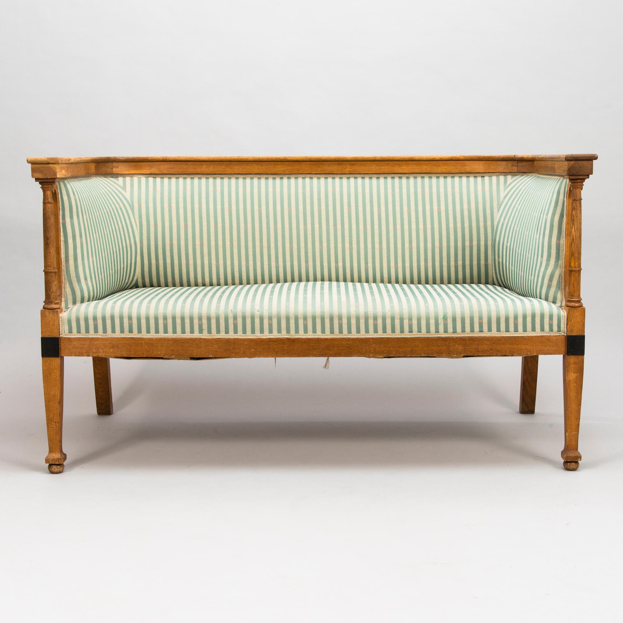 A 1920's 5-piece sofa suite.