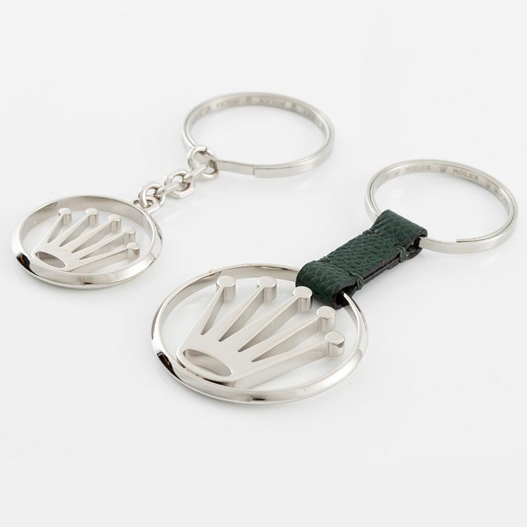 Key rings, Rolex, "No Reserve".