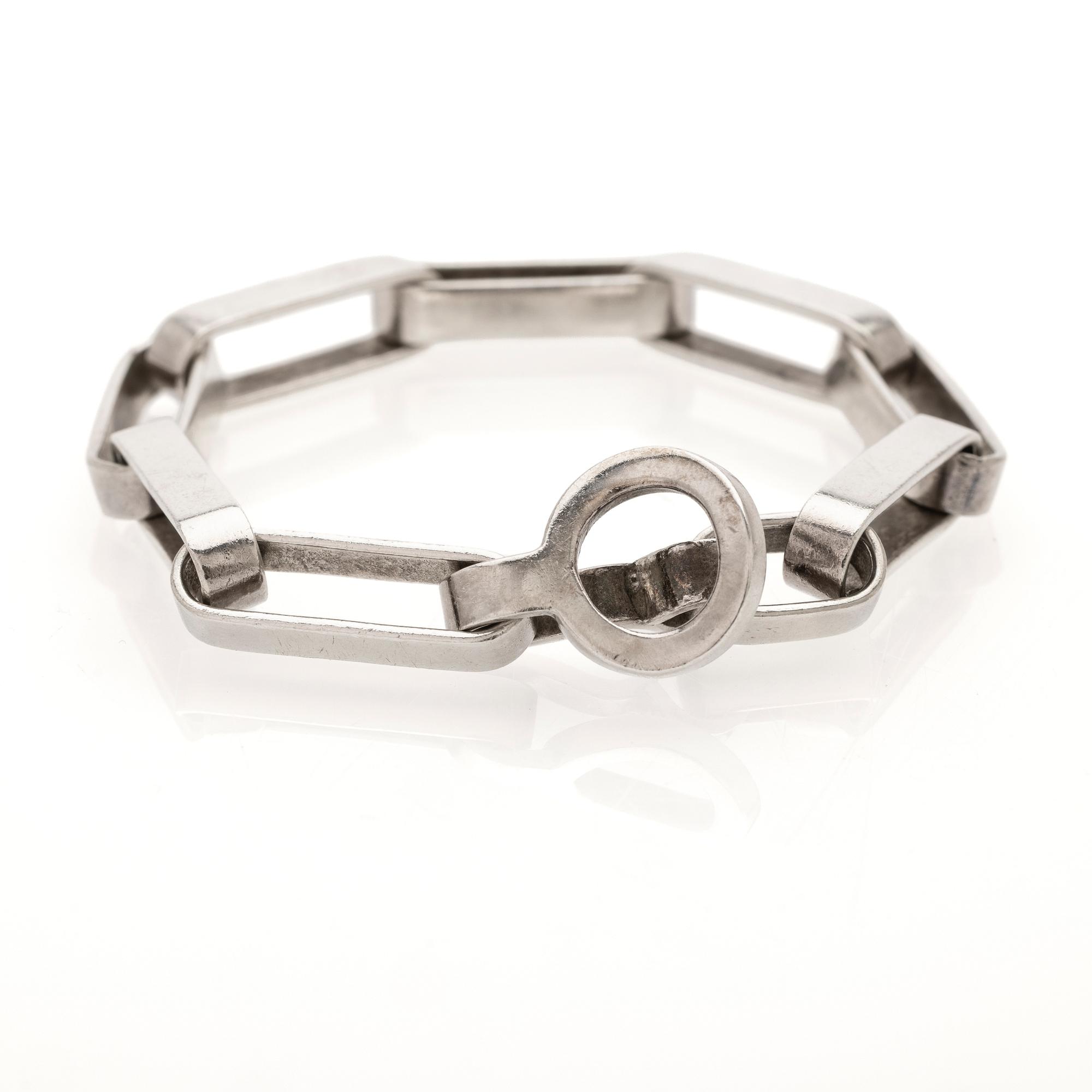 Karl-Ingemar and Cecilia Johansson, Silver Bracelet, Gothenburg 1971.