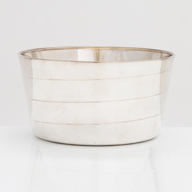 An Italian sterling silver bowl, Greggio, Padua.