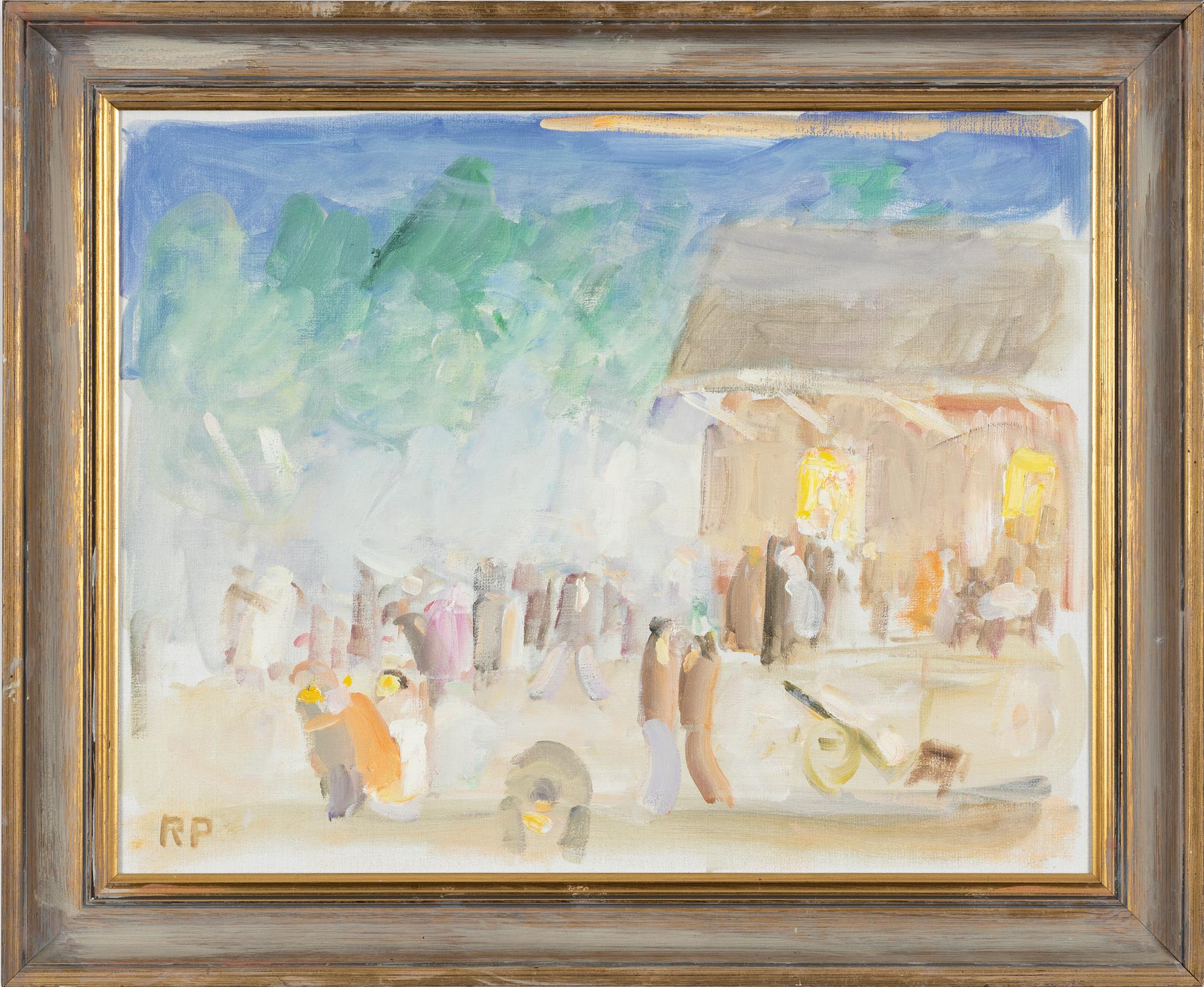 Ragnar Person, "Järnvägsstationen".