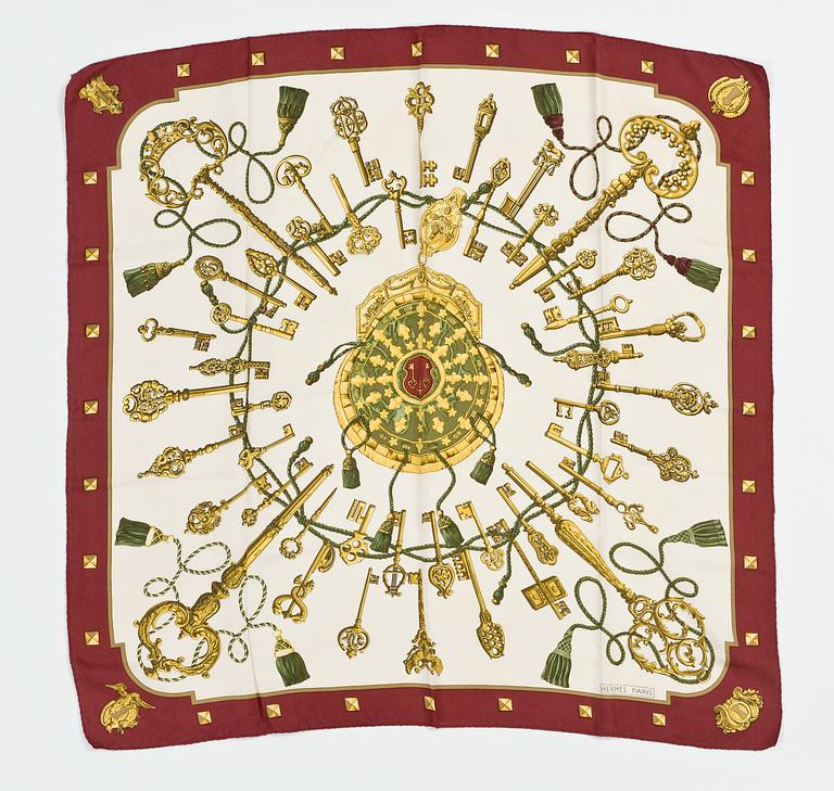 SCARF, Hermès "Les Clefs".