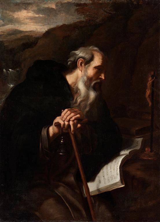 Gottfried Kneller Circle of, Anthony the Hermit.