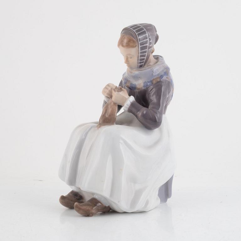 Figurin, modell 1317, Royal Copenhagen, Danmark.