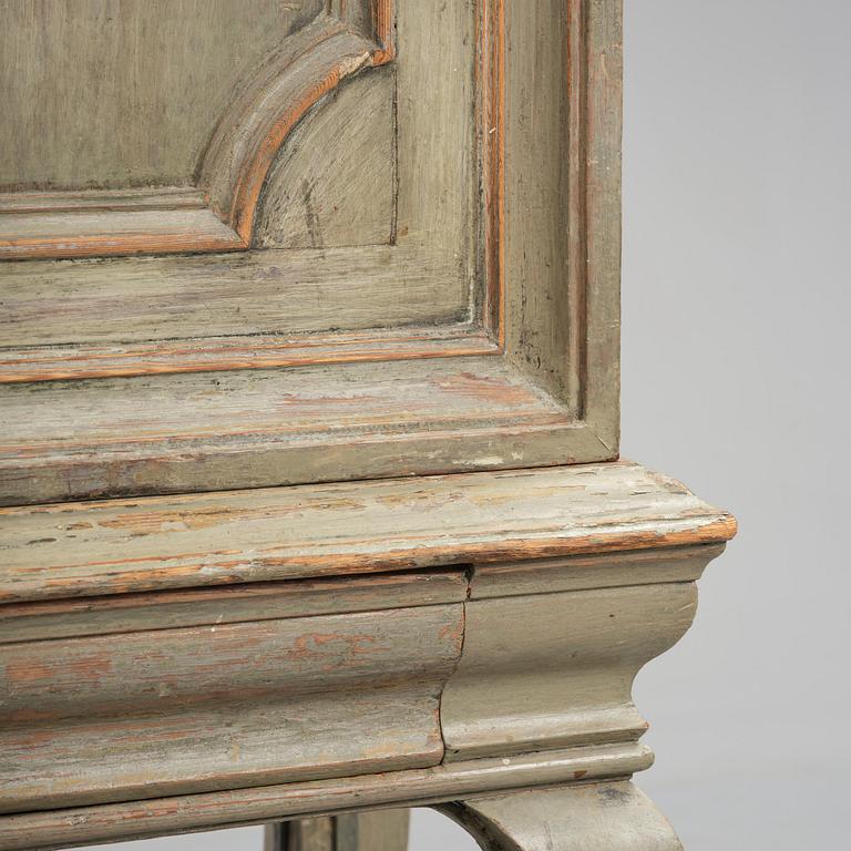A Swedish late Baroque cabinet, first part 18th century.