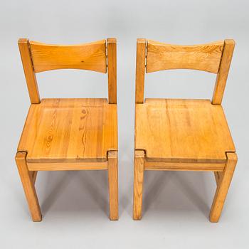 Ilmari Tapiovaara, Four 1980's 'Hongisto' chairs for Laukaan Puu.