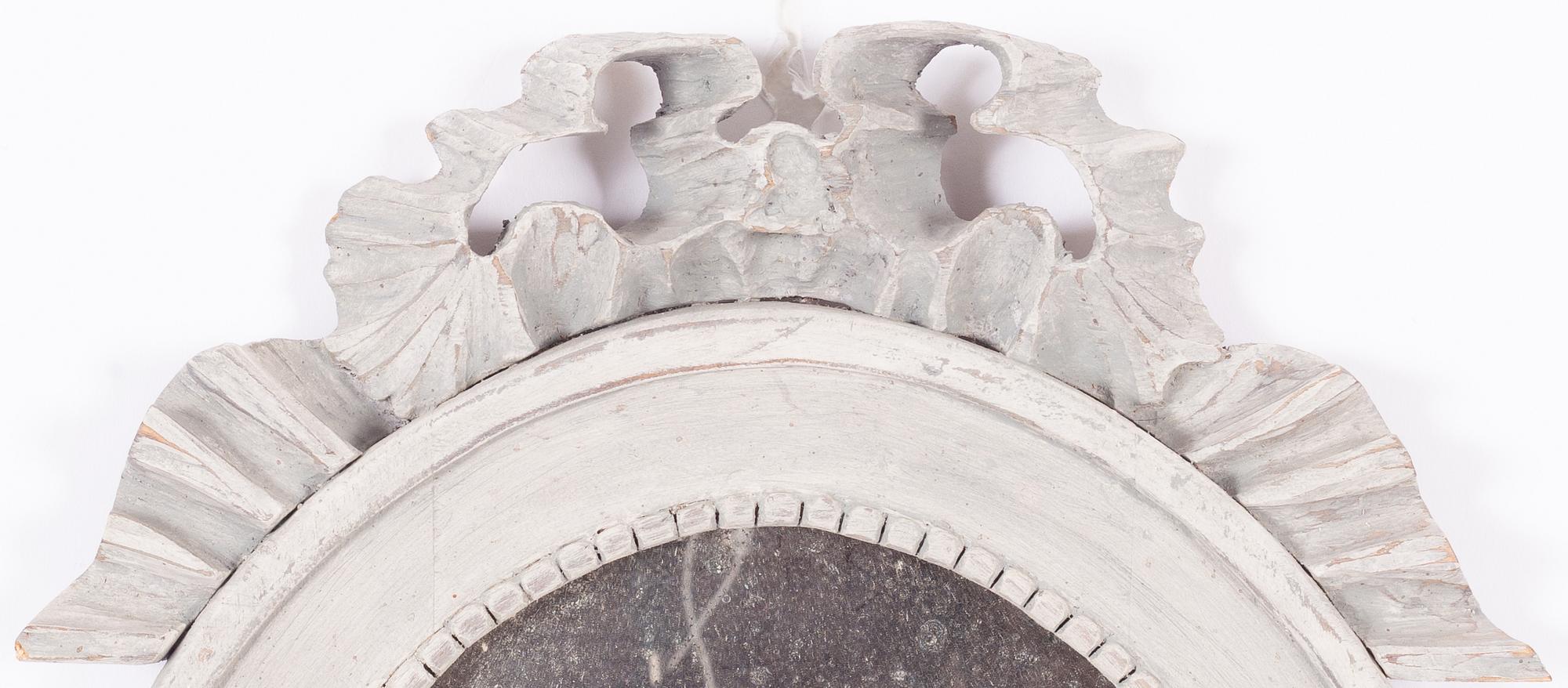 Speglar ett par, gustaviansk stil, 1900-tal.