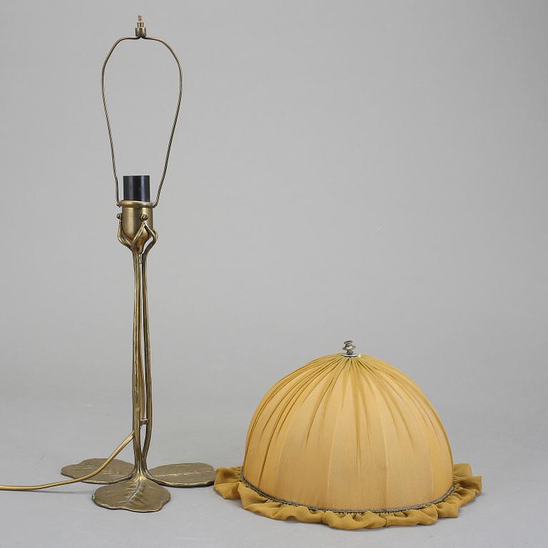BORDSLAMPA, jugend-stil, 1900-talets mitt.