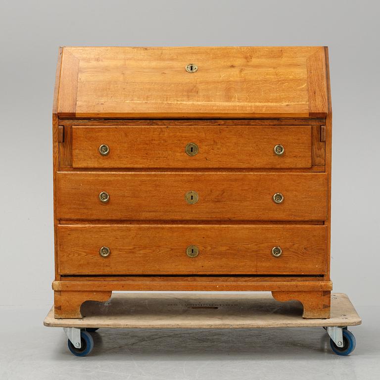 A 18th Century oak secretaire.