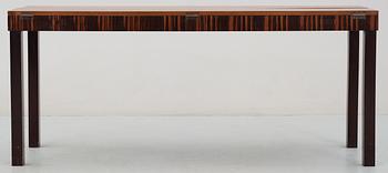An Axel Einar Hjorth 'Rekord' birch and palisander sideboard by NK, 1930's.