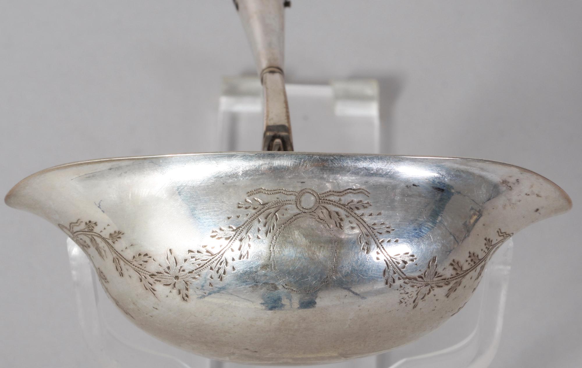 SOPPSLEV, silver, 1800-tal.