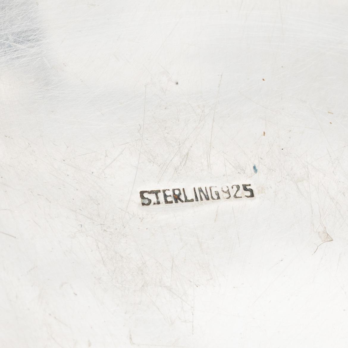 Skålar, 5 st, sterling silver.