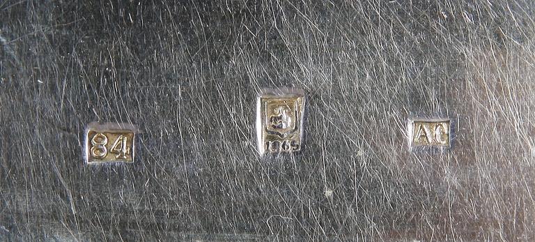 ETUI, silver, Ryssland, 1865.