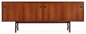 55. An Arne Vodder palisander sideboard by Sibast, Denmark 1960's-1970's.