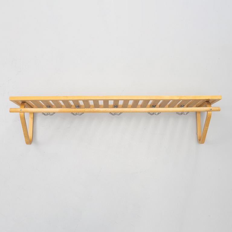 Alvar Aalto, hatthylla/klädhängare, 1900-talets mitt.
