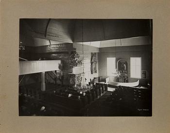 Signe Brander, eleven photographs, mounted on cardboard. First quarter of the 20th century.