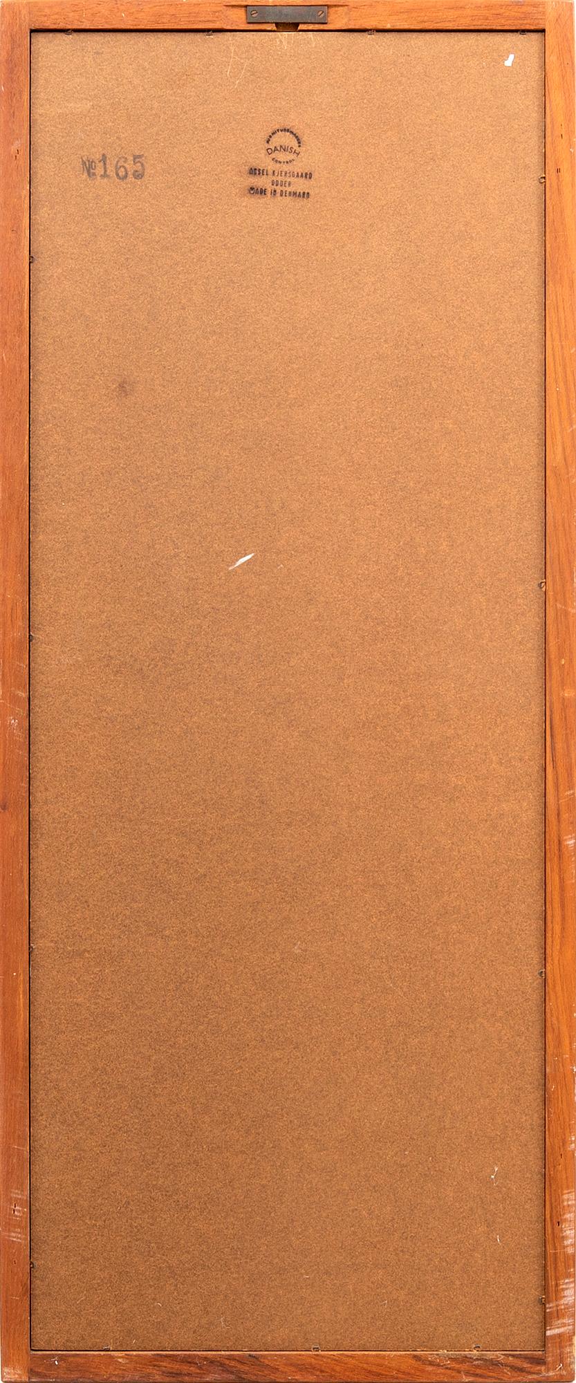 Aksel Kjersgaard spegel Odder Danmark 1900-talets andra hälft.