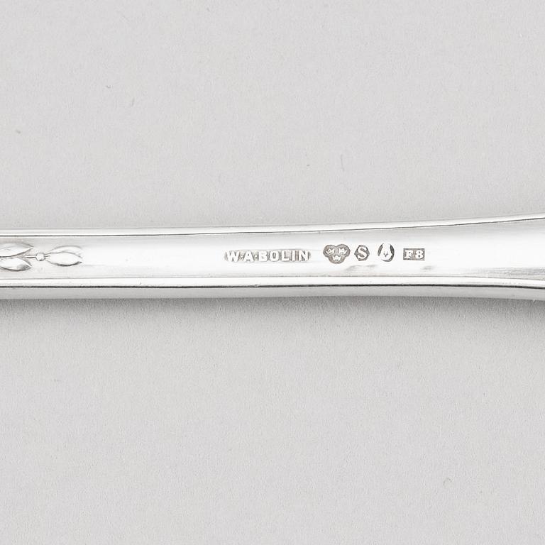 A Swedish 267 piece silver-cutlery, mark of W.A Bohlin, Stockholm, 1932-1934.