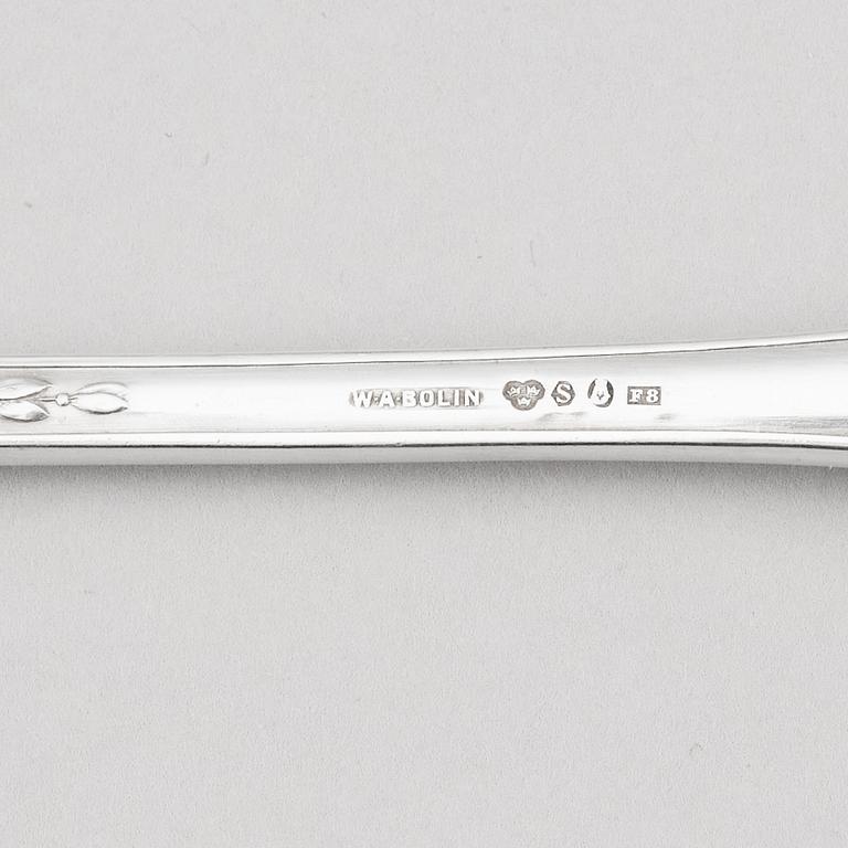 A Swedish 267 piece silver-cutlery, mark of W.A Bohlin, Stockholm, 1932-1934.