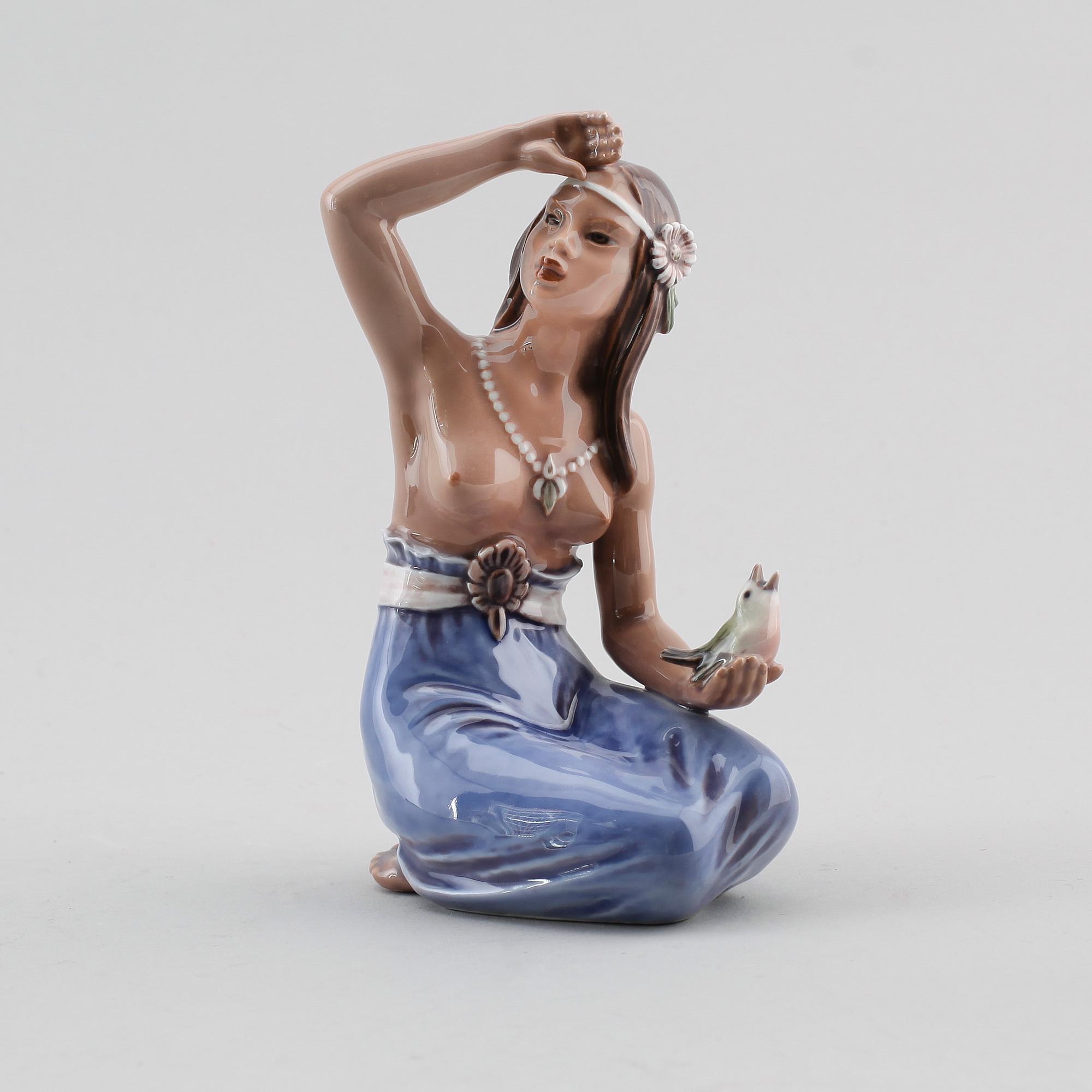 FIGUR, porslin, Dahl Jensen, Danmark.