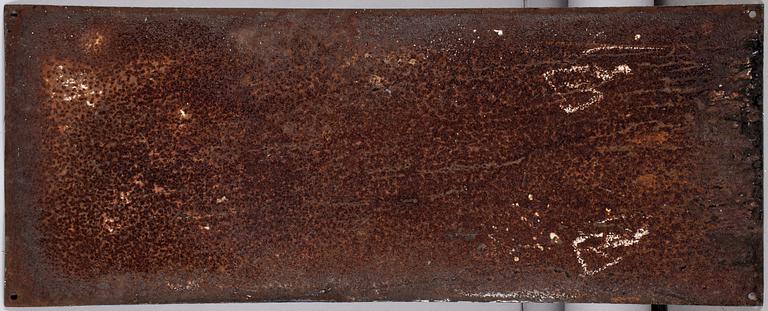 EMALJSKYLT, "Mazettis Choklad och Cacao - finaste arom". Tidigt 1900-tal.