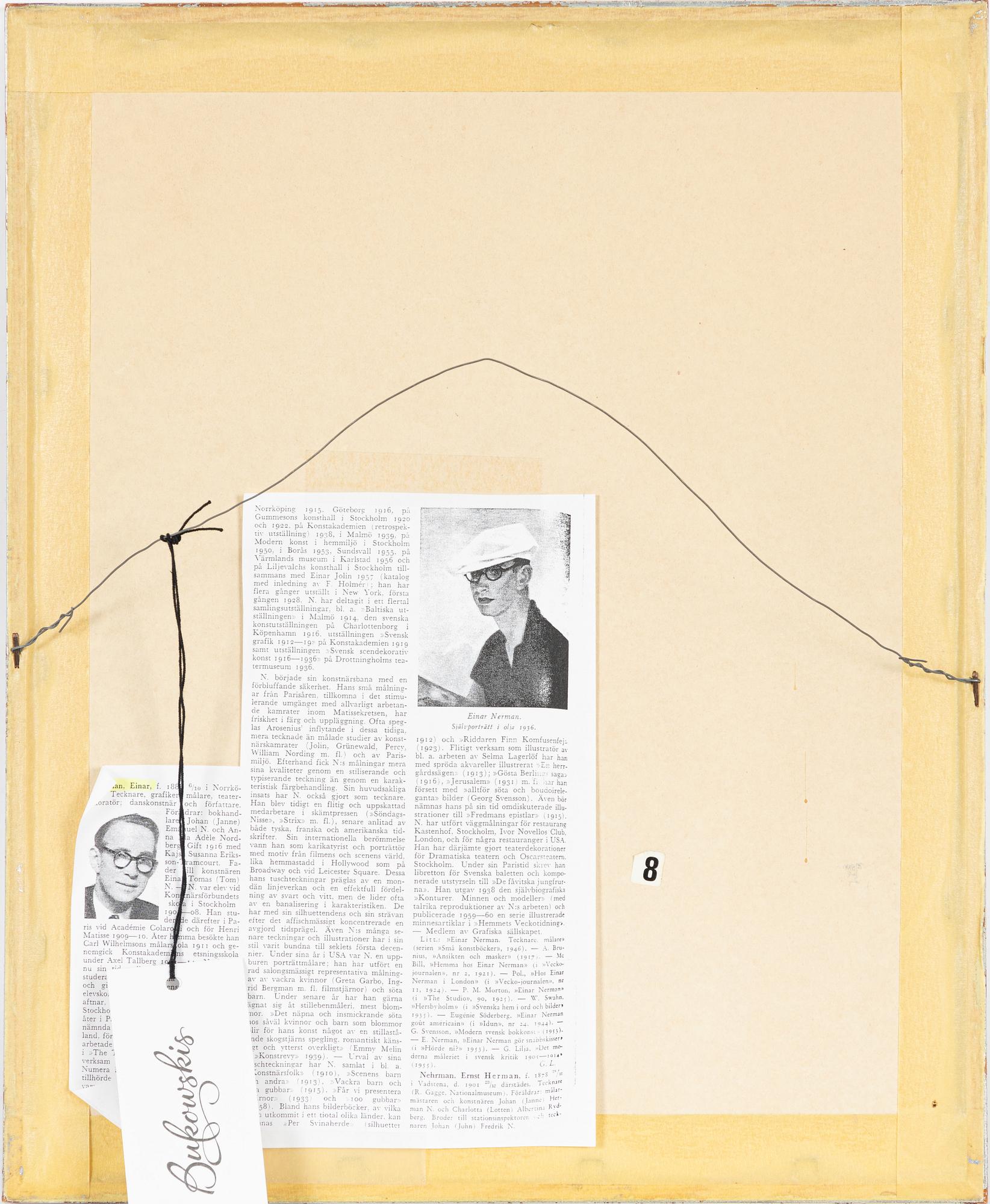 Einar Nerman, "Nelly".