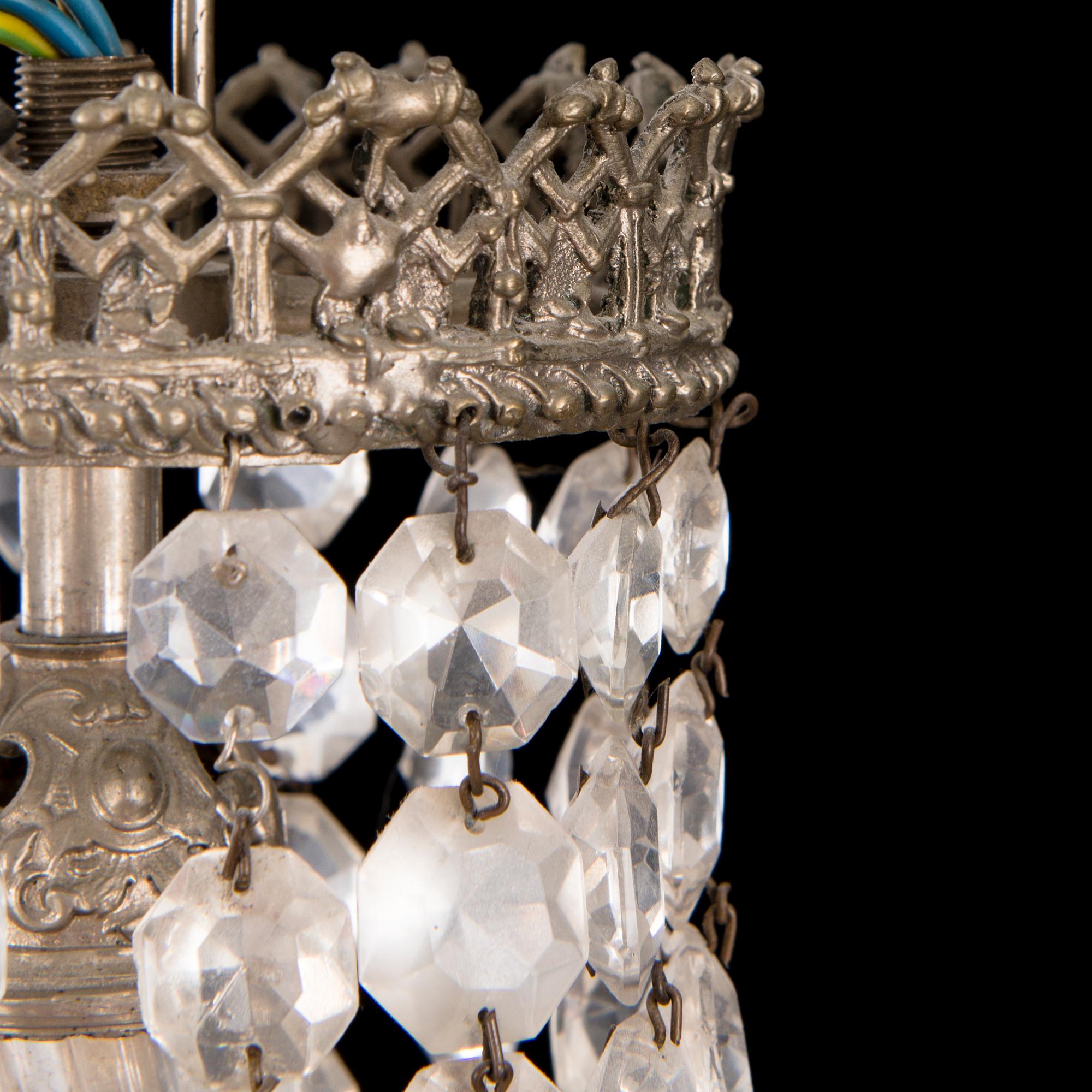 A chandelier from the early 20th Century.