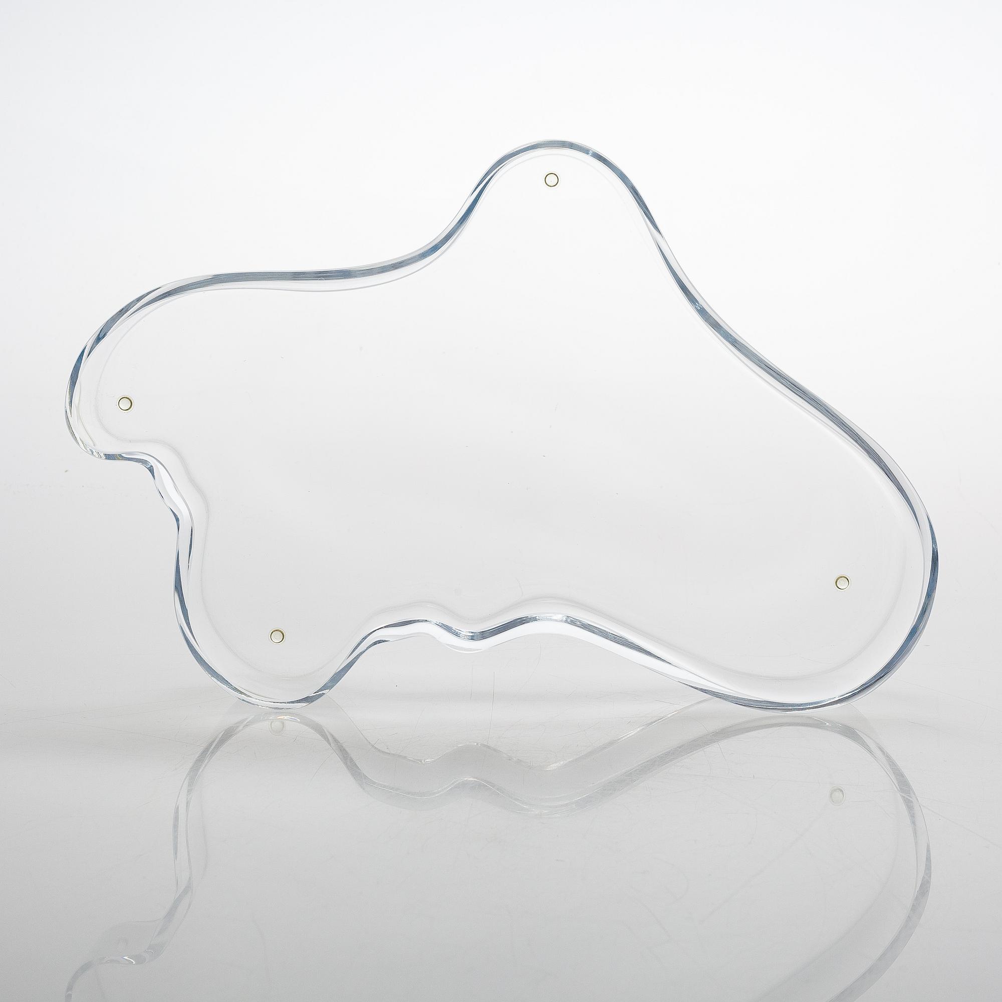 Alvar Aalto, A '3028' dish signed Alvar Aalto.