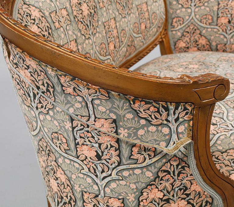 SOFFA, Louis XVI-stil, 1900-tal.