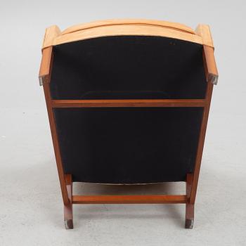 Kaare klint & Edvard Kindt-Larsen, a pair of "Mix 4396" armchairs, Rud Rasmussenm Denmark.