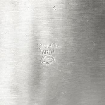 Wine cooler, silver plate, period.