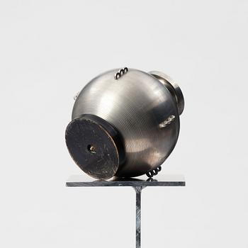 Sylvia Stave, a pewter vase, C.G Hallberg, Stockholm 1930s.