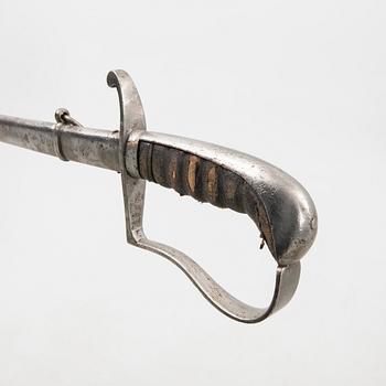 Sabel, tysk, 1800-talets slut, med balja.