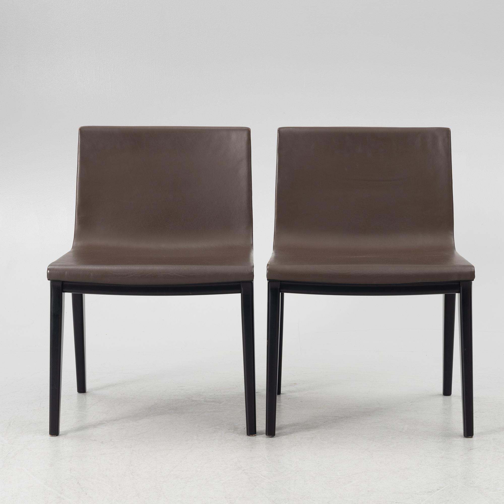 Antonio Citterio, a pair of Acanto Chairs', Maxalto.