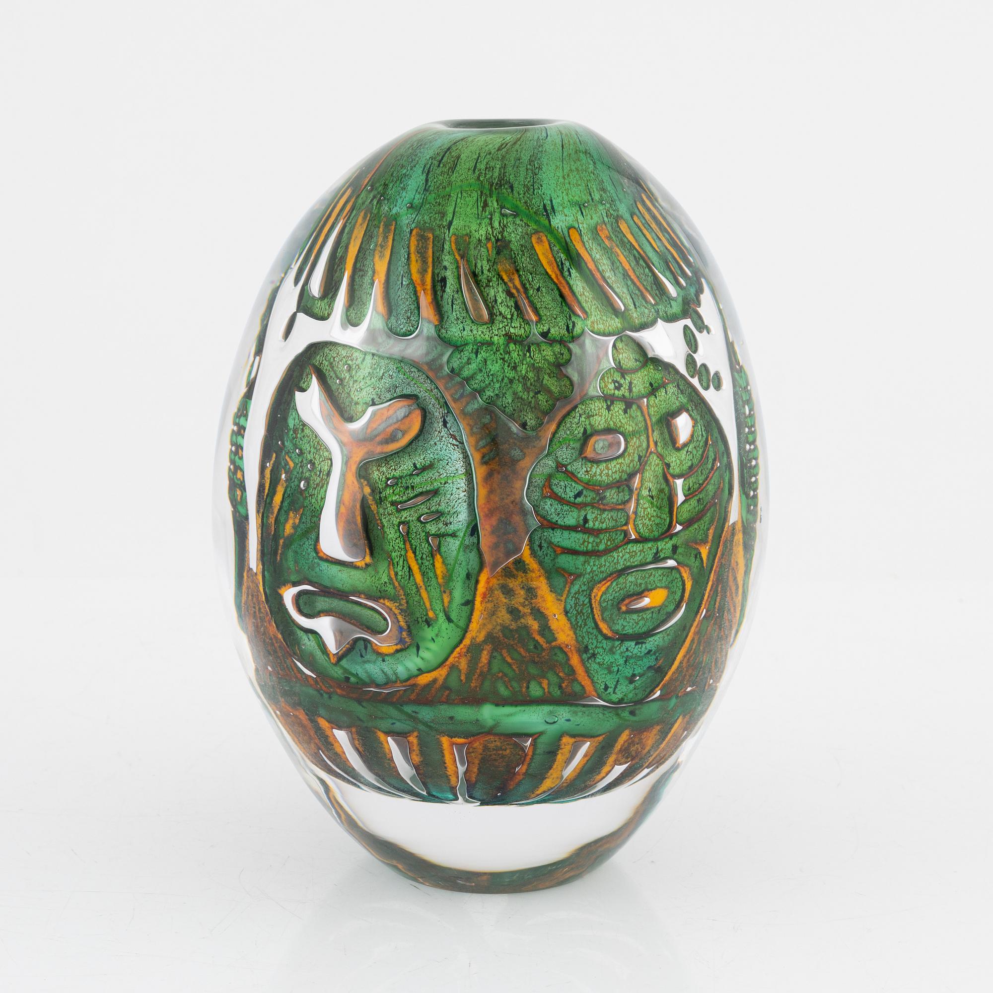 Jan-Erik Ritzman, an 'Ariel' vase, Transjö.