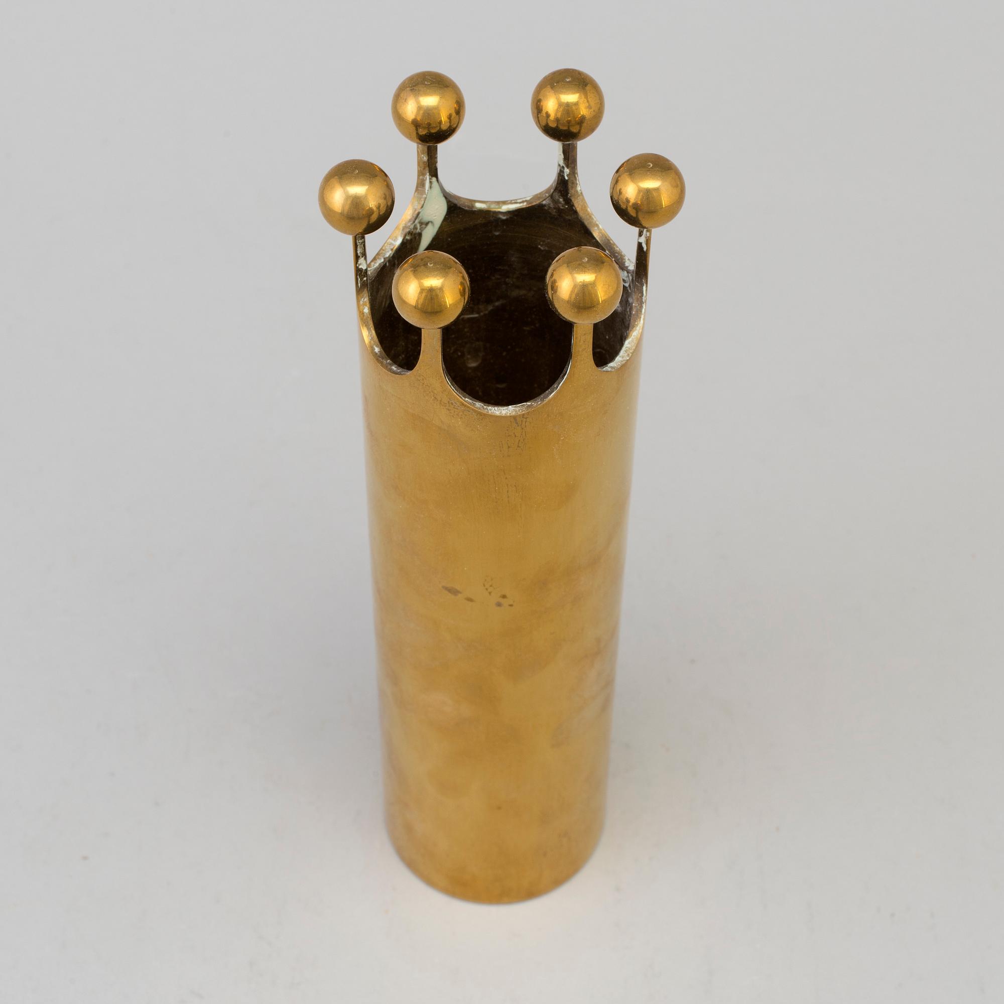 PIERRE FORSSELL, vase, Skultuna Bruk, second half of the 20th century.
