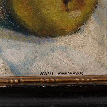 A HENRI ERNST PFEIFFER signed oil on panel.