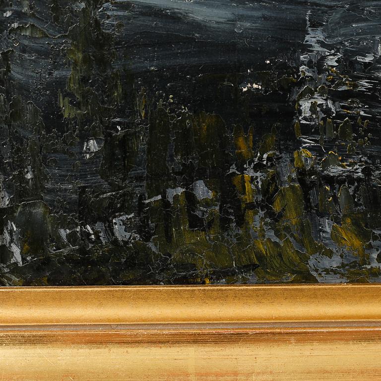 WOLF REUTHER, oil on canvas, signed.