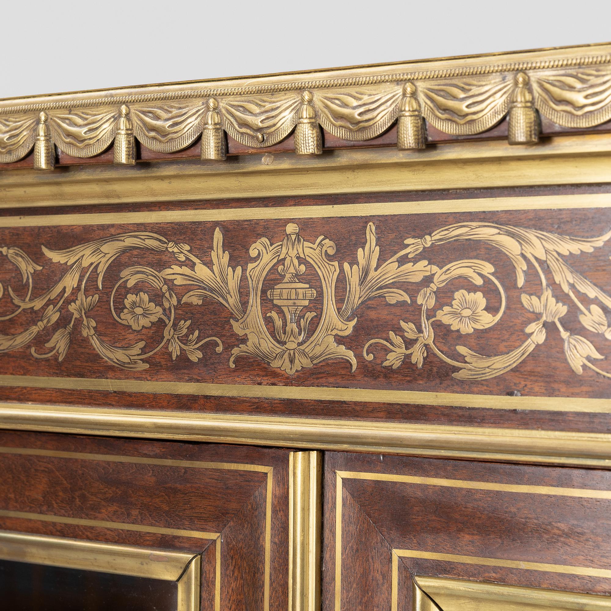 A presumably Russian  Jacob-style bonheur du jour, late 19th century.