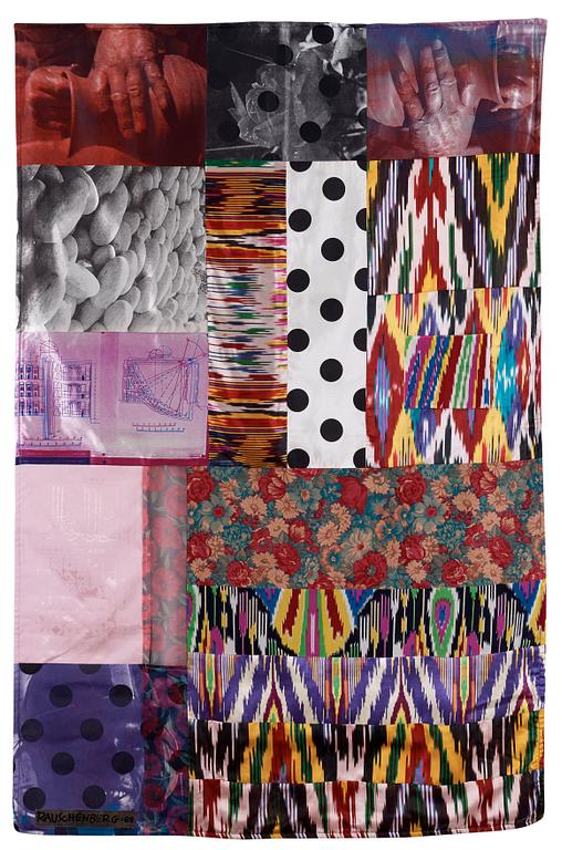 Robert Rauschenberg, "Samarkand Stitches #IV".