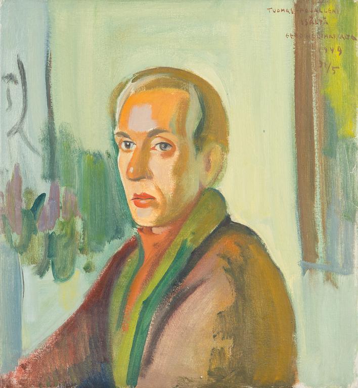 Eero Nelimarkka, Portrait of the Artist's son Tuomas Nelimarkka.
