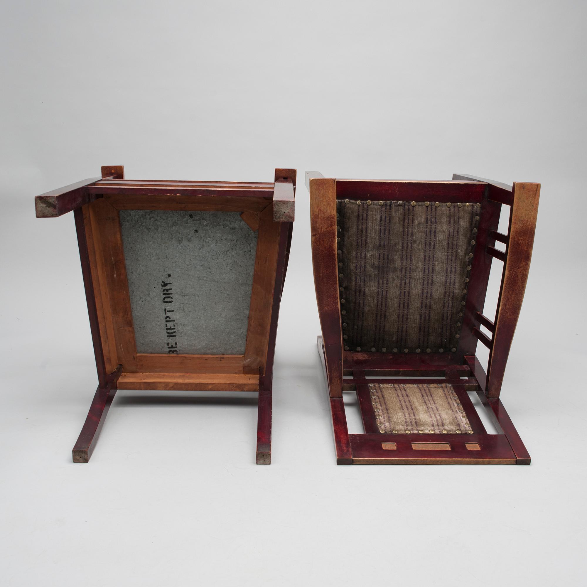 STOLAR, ett par, senjugend, tidigt 1900-tal.