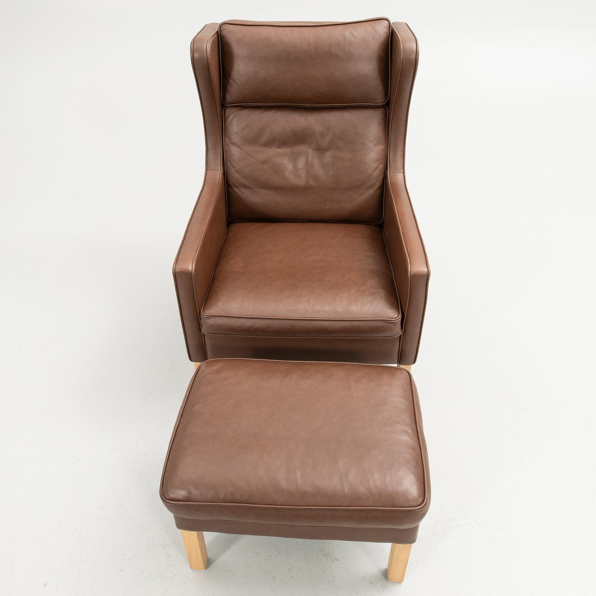 Armchair with footstool, "Lulu", Stouby Design Team, 2000s.