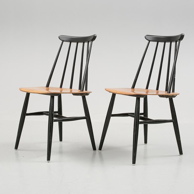 STOLAR, 2 st. "Fanett", Ilmari Tapiovaara Edsbyverken, 1960-tal.
