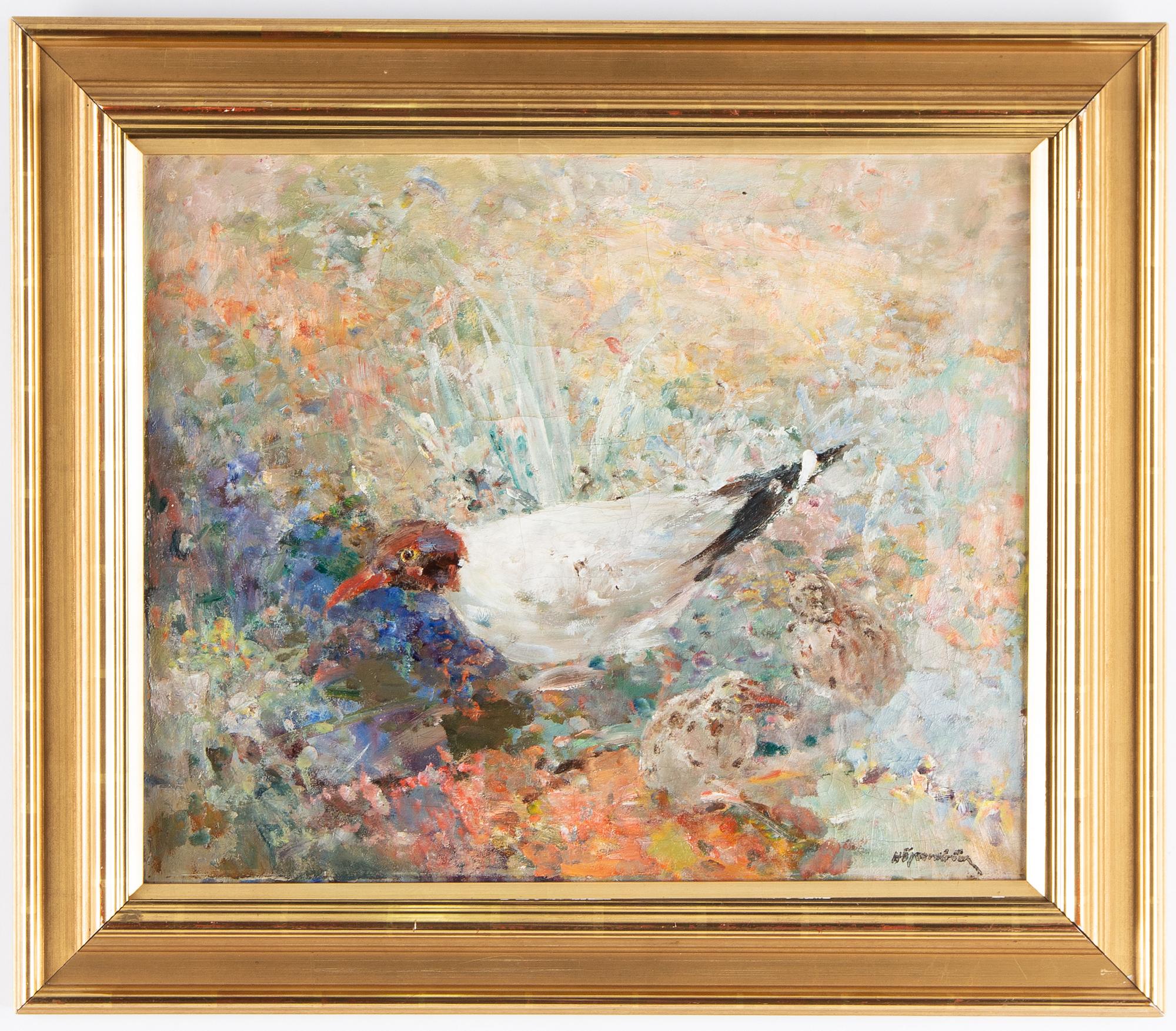 Hugo Öfverström,oil on canvas, signed with stamp.