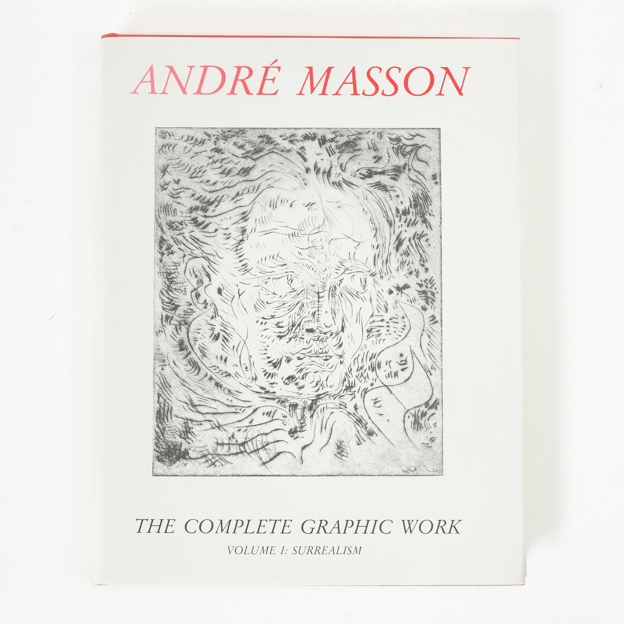 Art books, 3 pcs, Picasso Linoleum Cuts, Braque Lithographe, and André Masson - The Complete Graphic Work, vol 1.