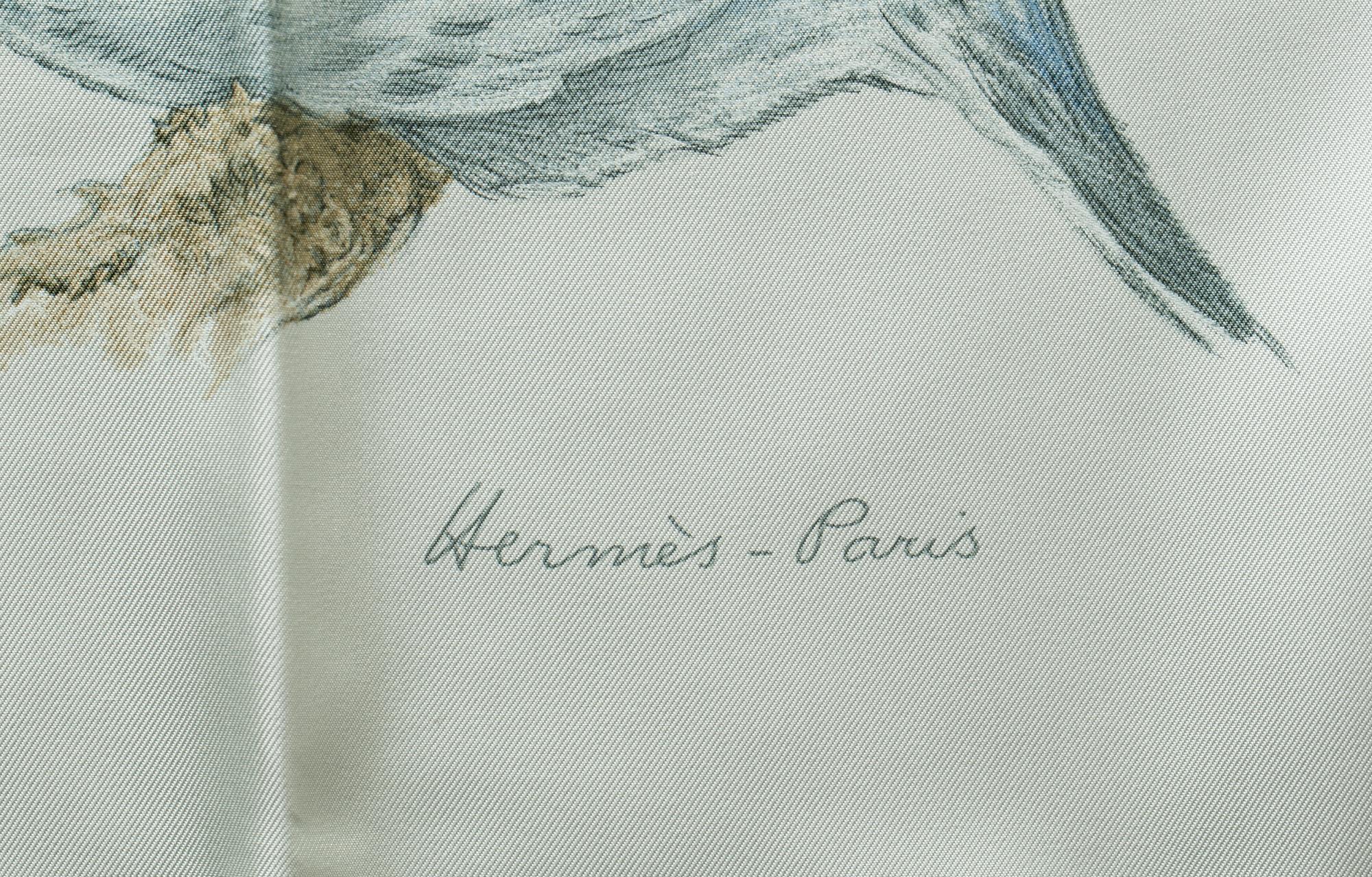 SCARF, "Les Tourterelles", Hermès.