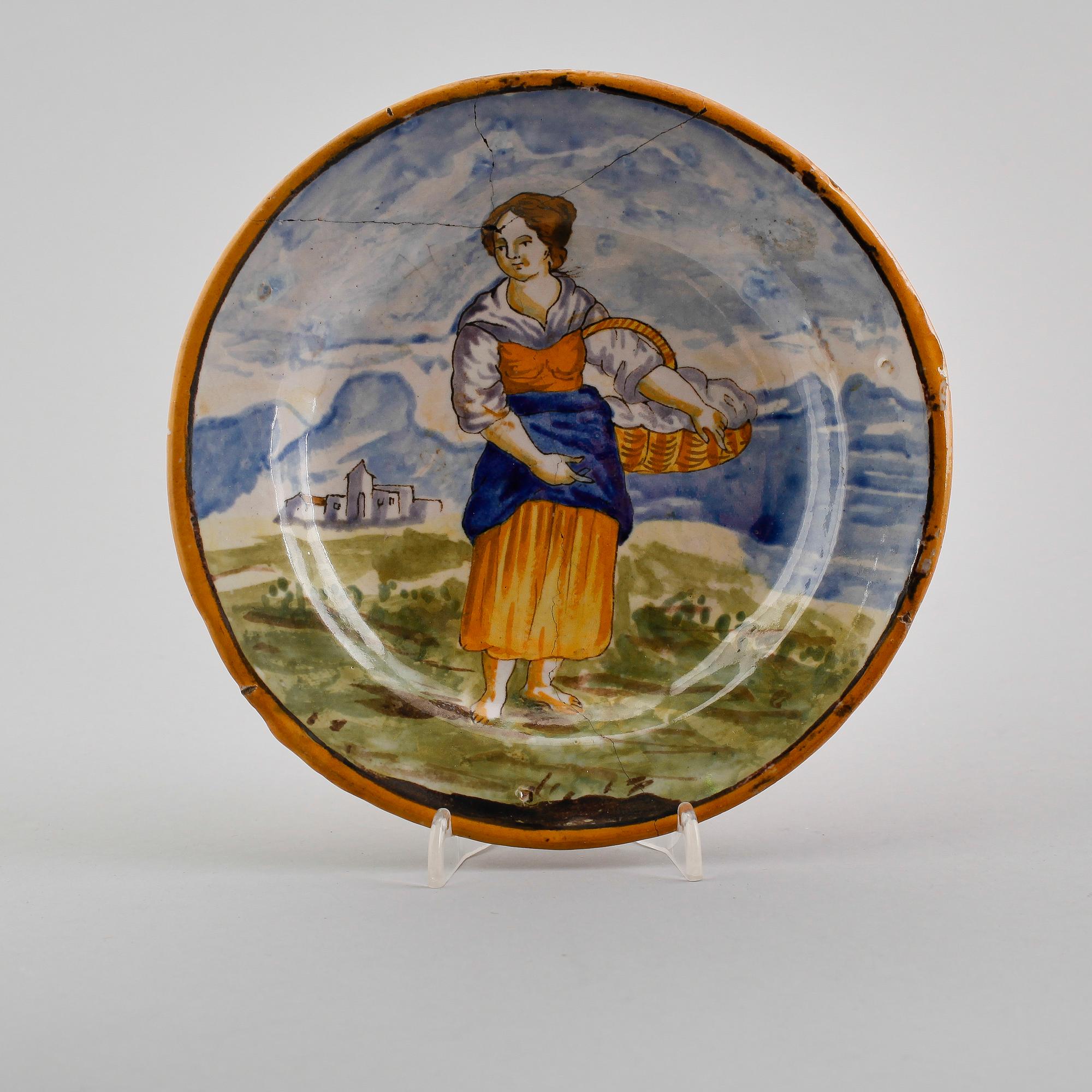 FAT, fajans, möjligen Delft, 1800-tal.