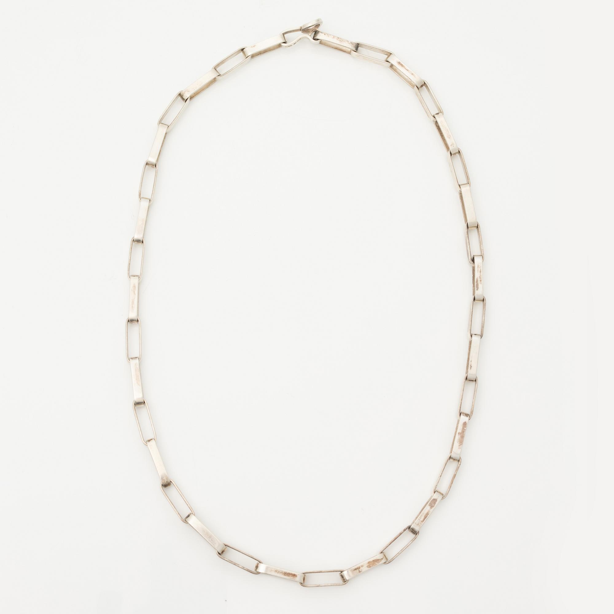 Karl-Ingemar Johansson, collier, silver, Göteborg 1972.