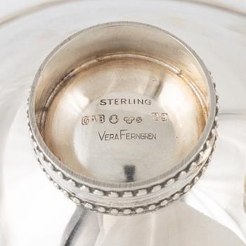 Five silver bowls, Sweden, 1957-1968.